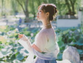 沈阳荷花汉服写真